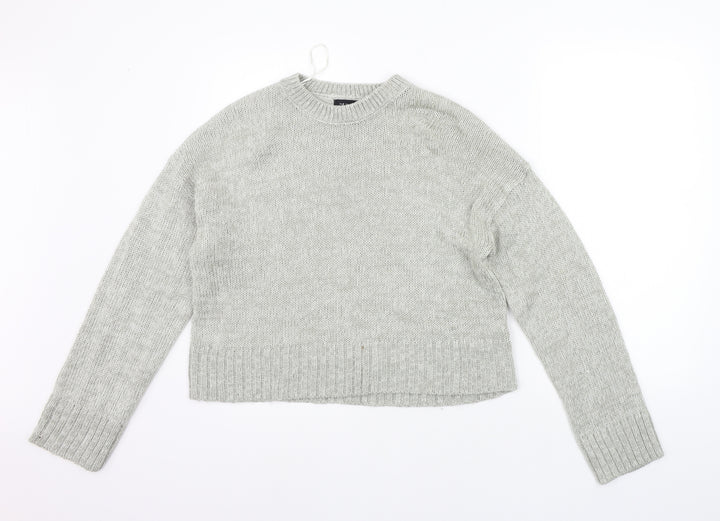 New Look Womens Grey   Pullover Jumper Size M