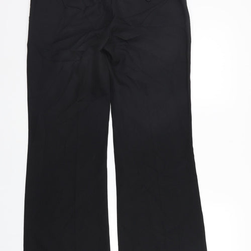 F&F Womens Black   Trousers  Size 10 L29 in