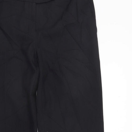 F&F Womens Black   Trousers  Size 10 L29 in
