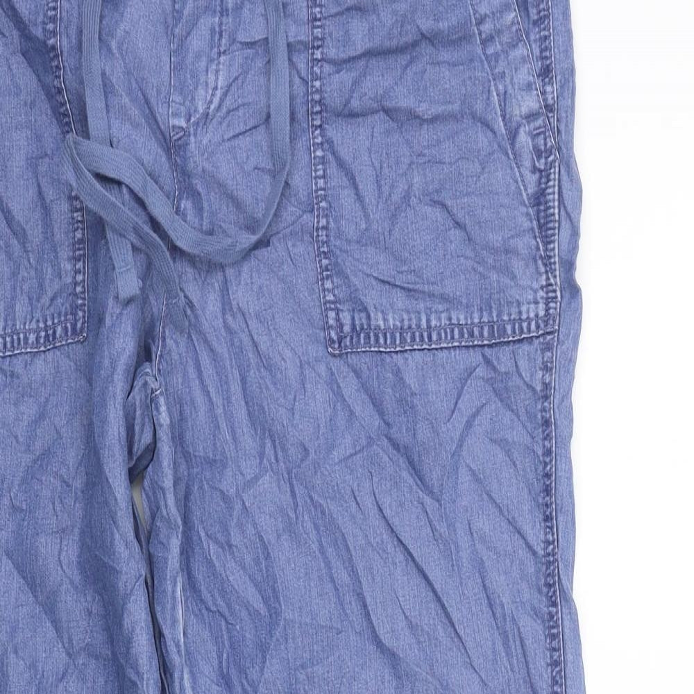Gap Womens Blue   Trousers  Size M L26 in - Elasticated Waist