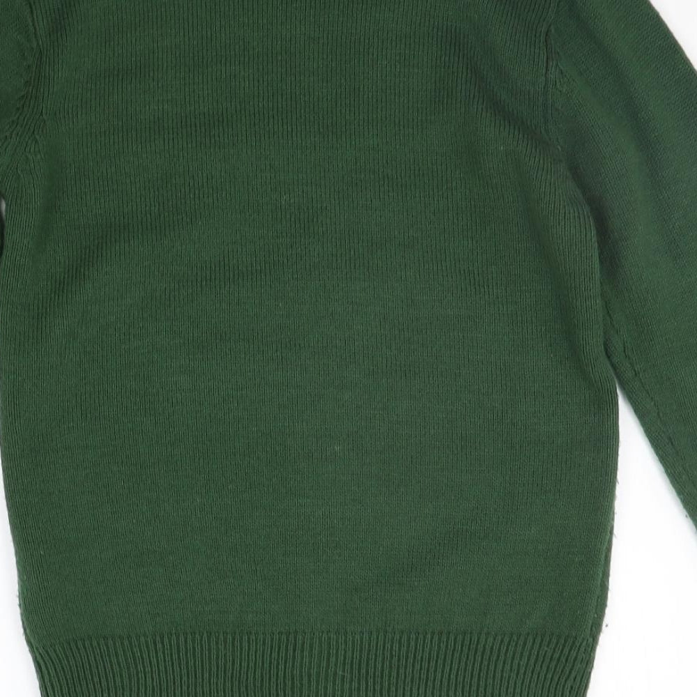 Cedar Wood State Womens Green   Pullover Jumper Size XS  - CHRISTMAS