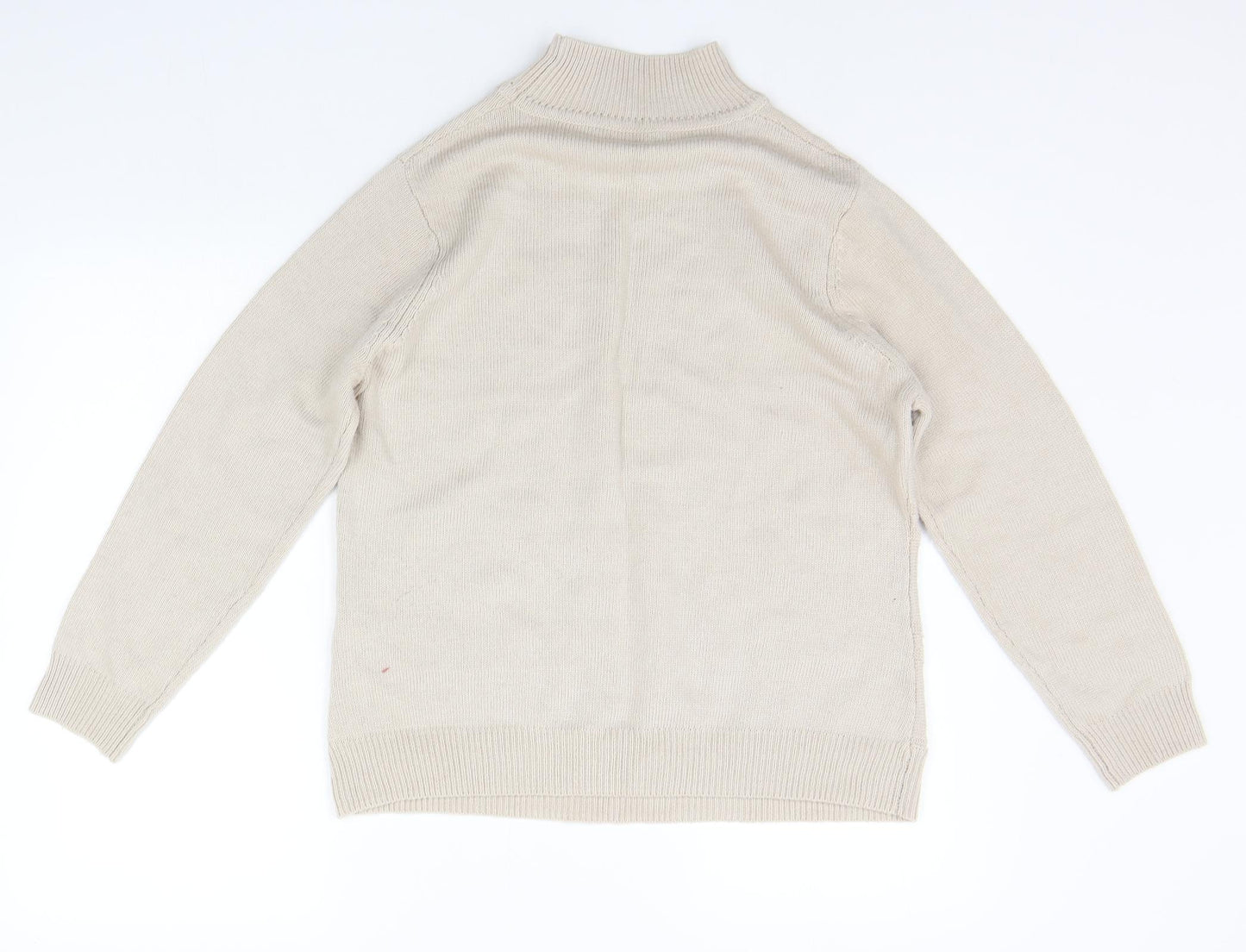 NEXT Womens Beige   Pullover Jumper Size 14