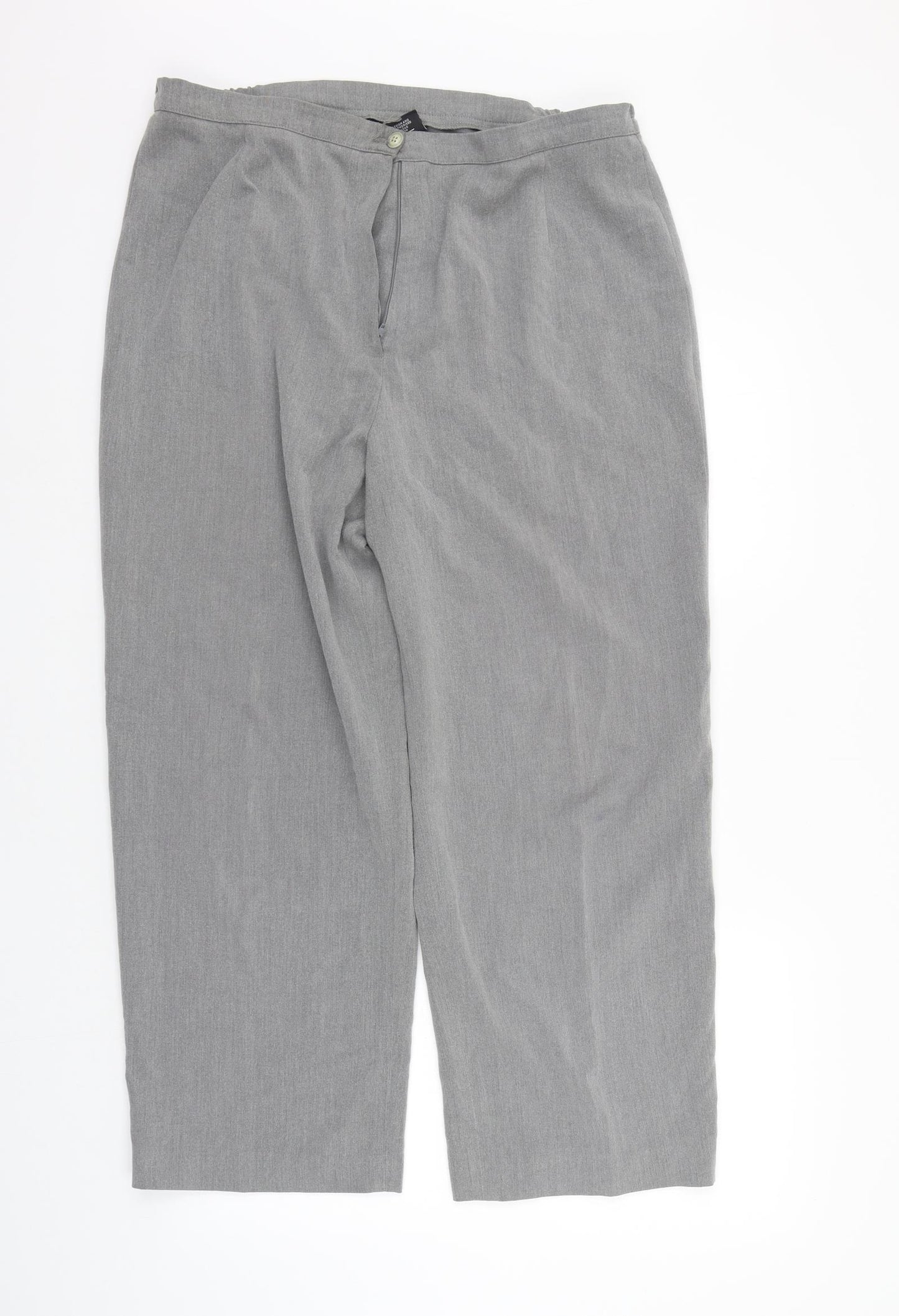 Paul Seperates Womens Grey   Trousers  Size 16 L25 in