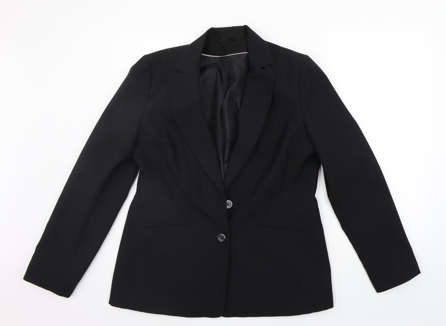 Dorothy Perkins Womens Black   Jacket Suit Jacket Size 14