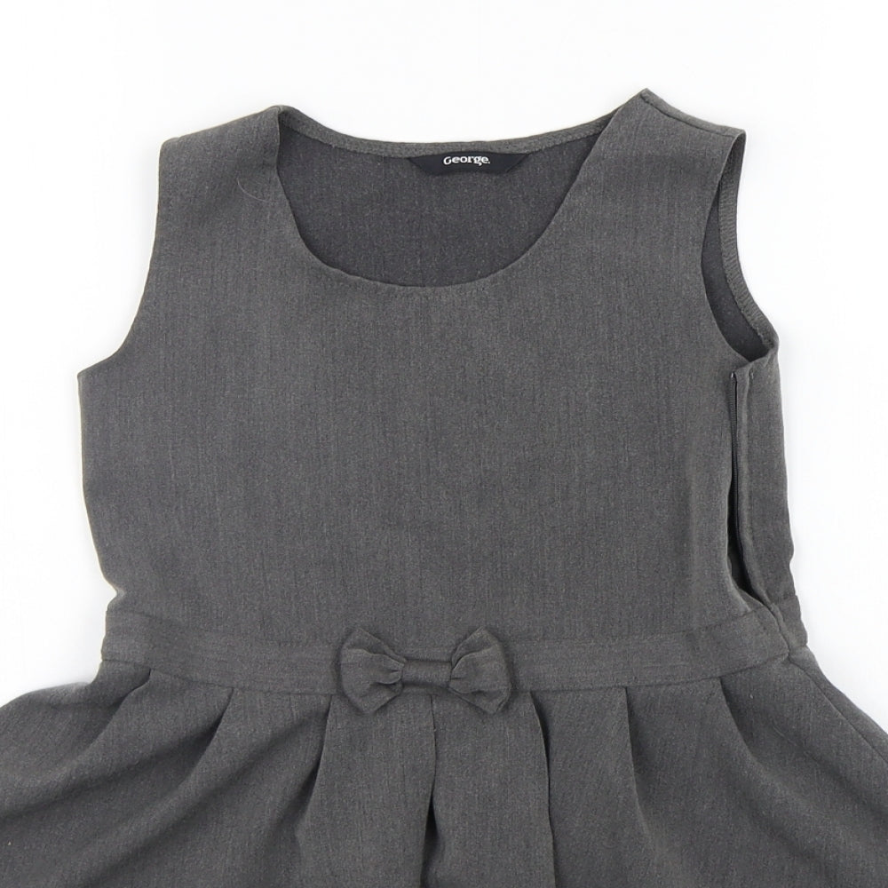 George Girls Grey   A-Line  Size 5-6 Years