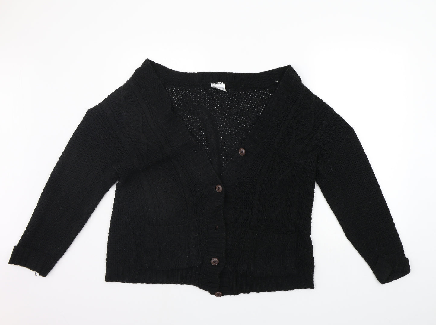Infiniti Womens Black   Cardigan Jumper Size 2XL
