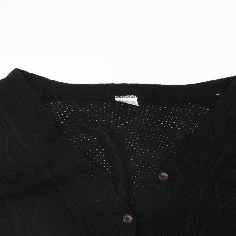 Infiniti Womens Black   Cardigan Jumper Size 2XL
