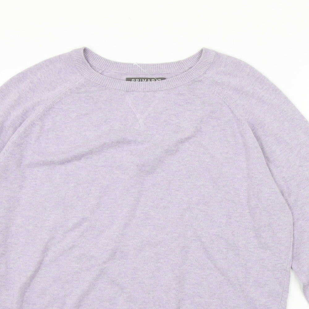 Primark Womens Purple   Pullover Jumper Size M