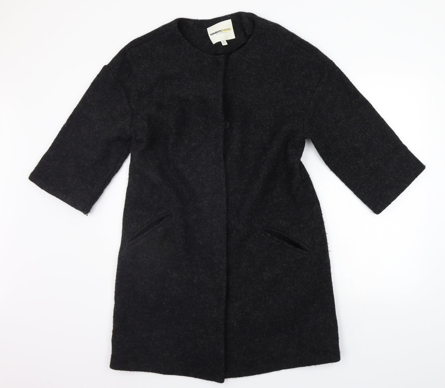 Clements Ribeiro Womens Grey   Cardigan Jumper Size M