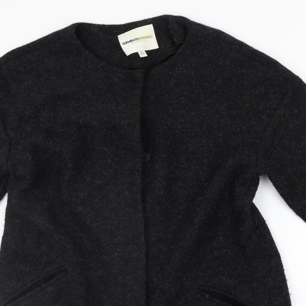 Clements Ribeiro Womens Grey   Cardigan Jumper Size M