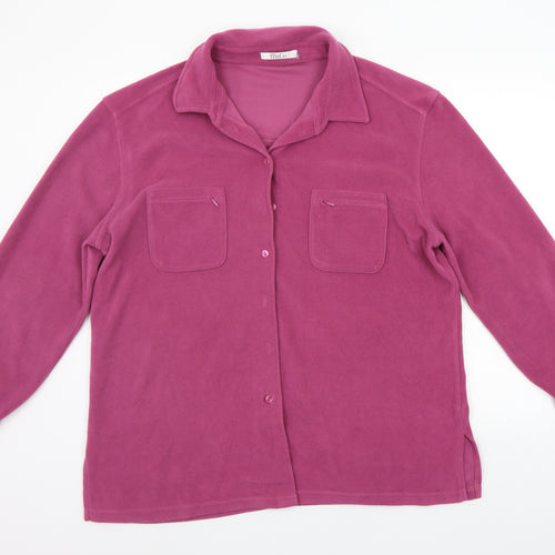 M&Co Womens Pink   Jacket Coat Size 2XL