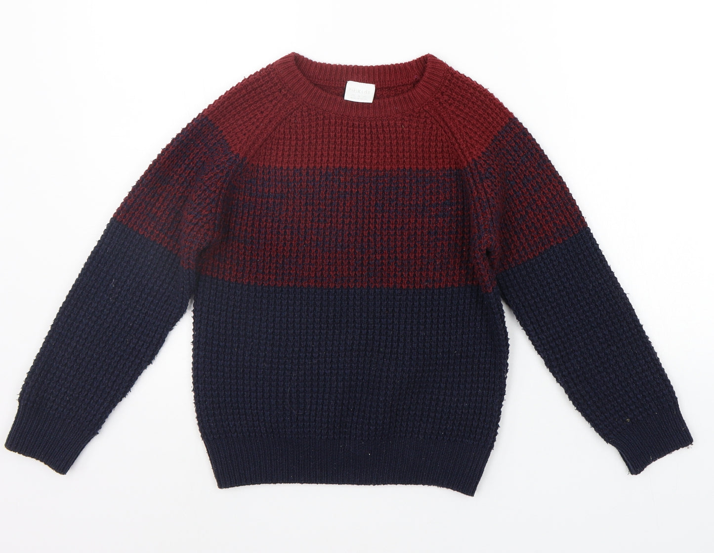 F&F Boys Red   Pullover Jumper Size 6-7 Years