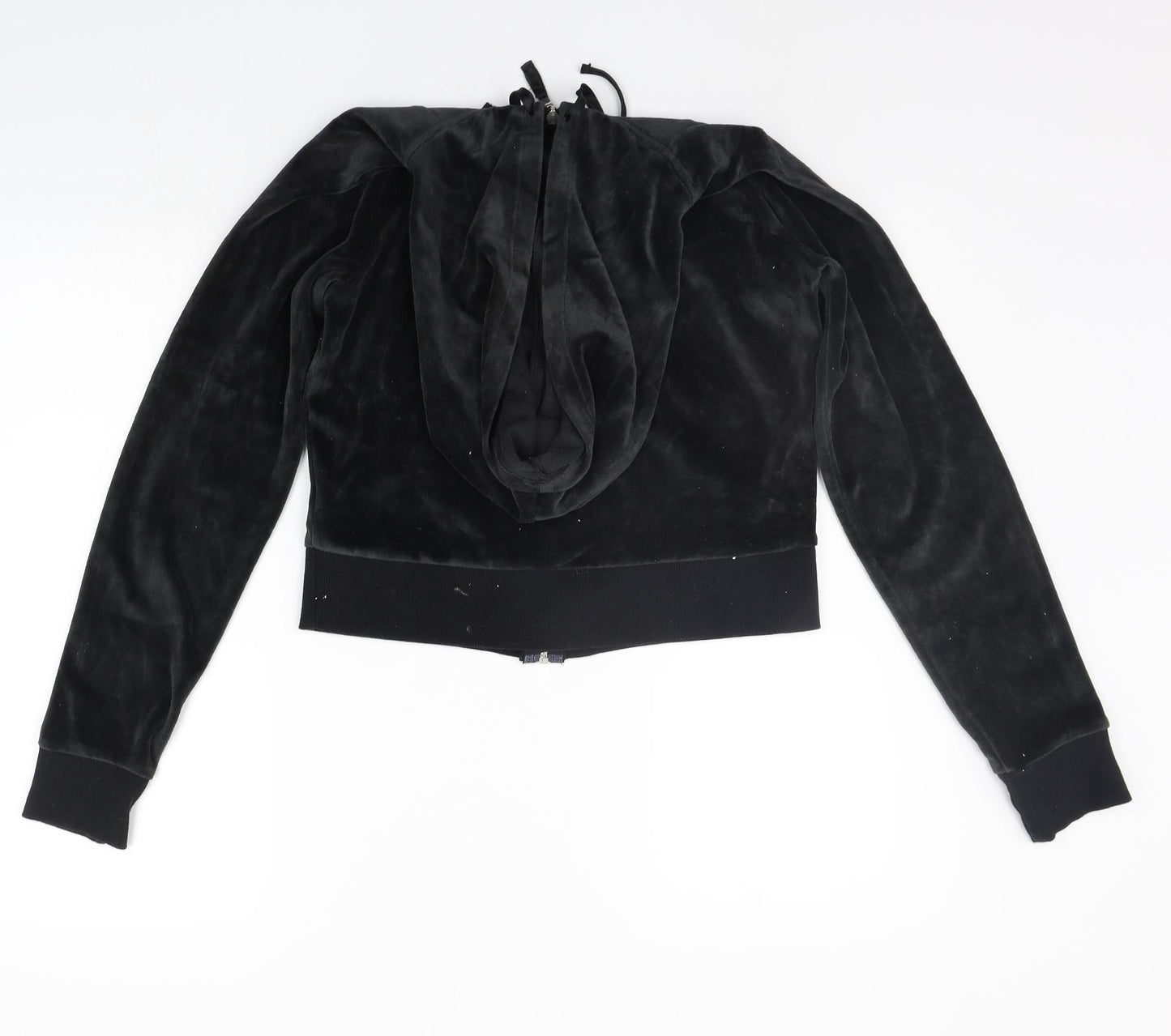 Marks and Spencer Womens Black   Full Zip Hoodie Size 12