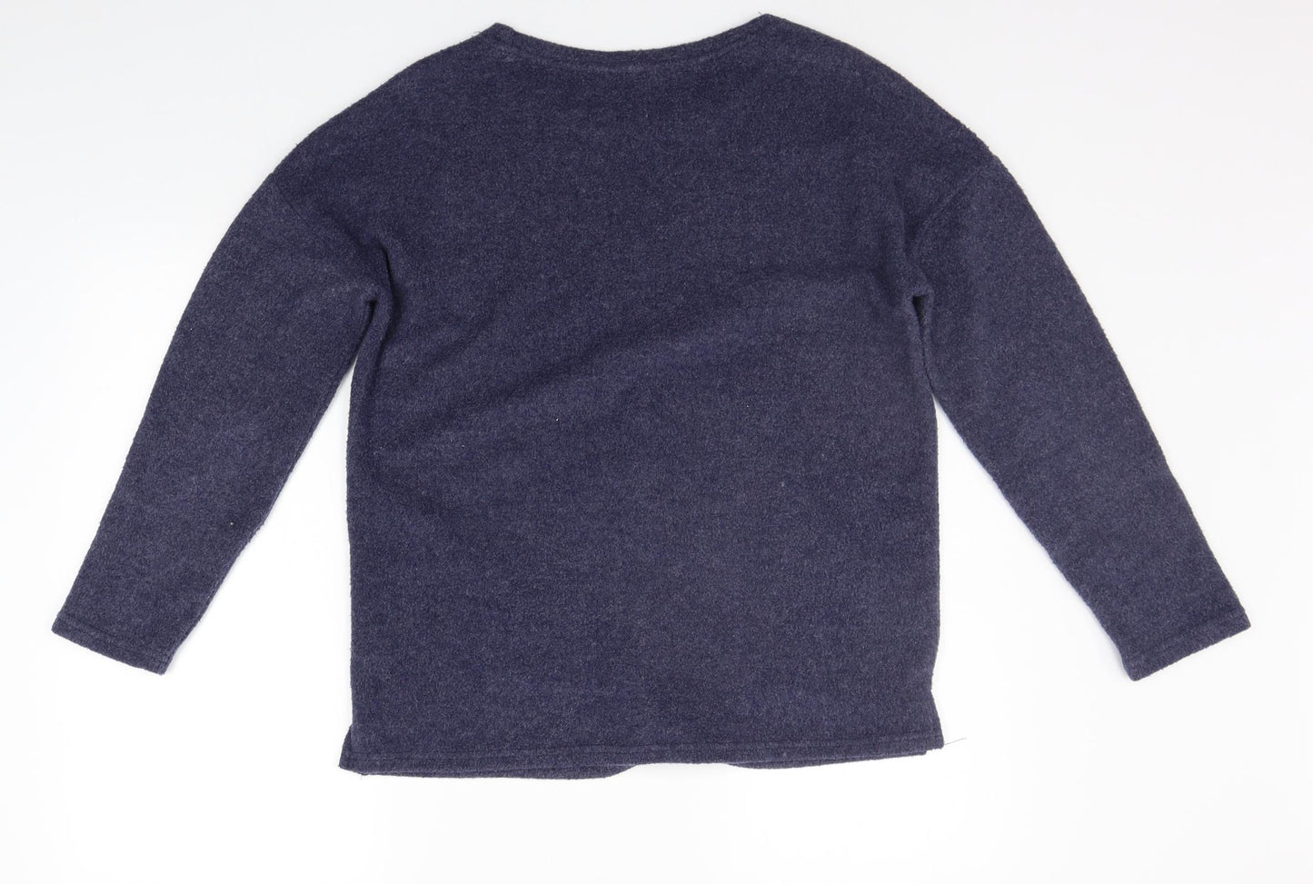 Nutmeg Womens Blue   Pullover Jumper Size 10