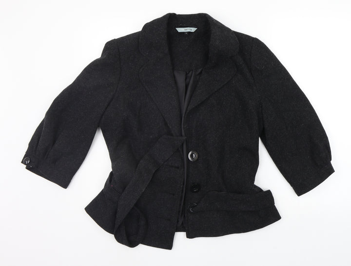 Debenhams Womens Grey Jacket Blazer Size 14
