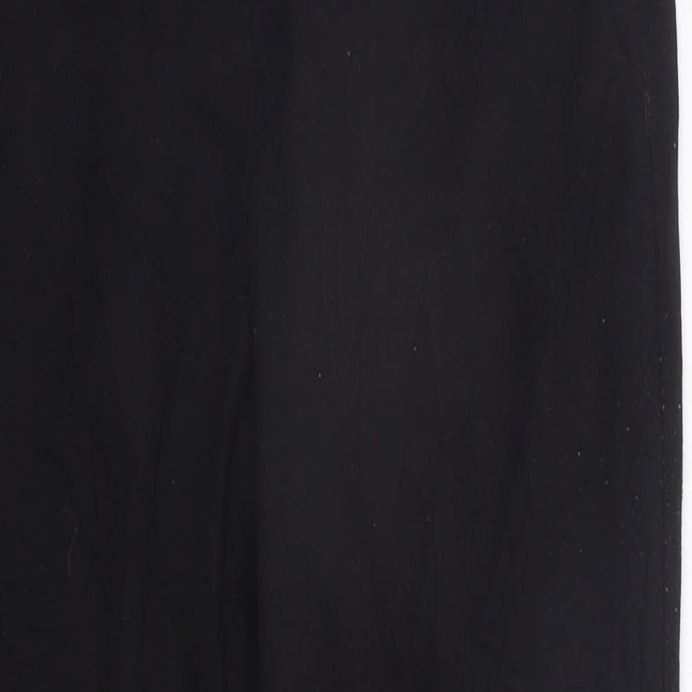 Topshop Womens Black   Trousers  Size 10 L25 in