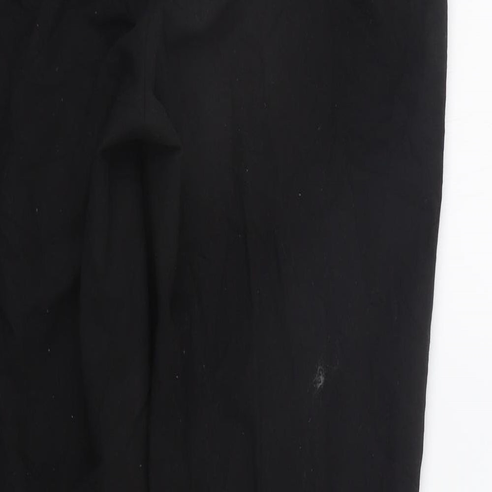 Topshop Womens Black   Trousers  Size 10 L25 in