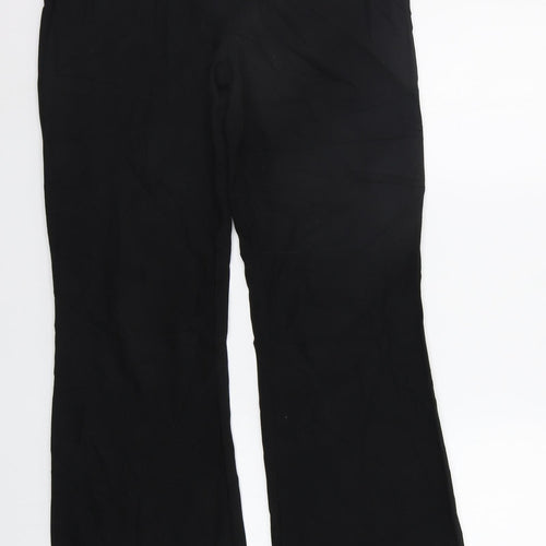 Marks and Spencer Womens Black   Sweatpants Trousers Size 8 L30 in