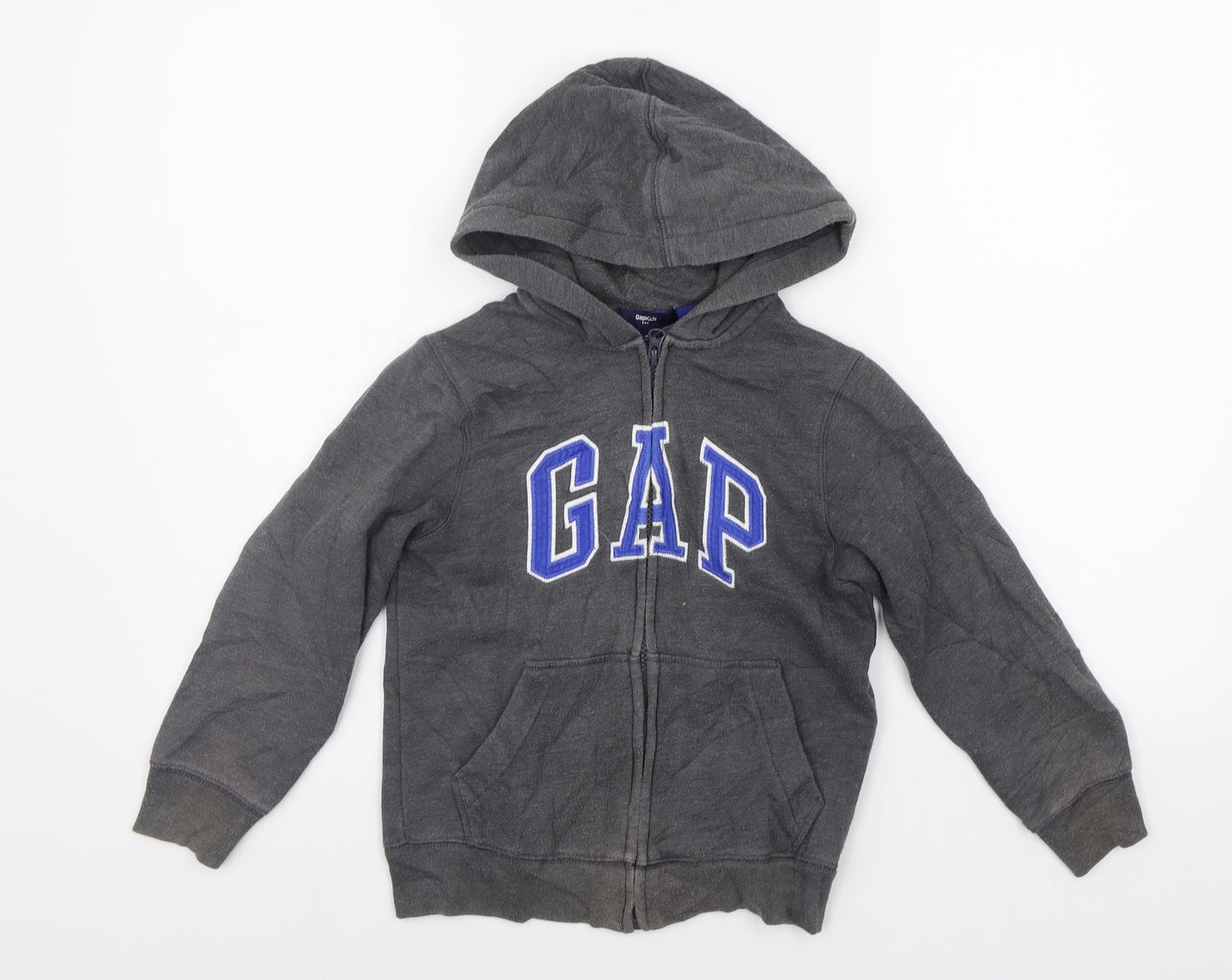 Gap Boys Grey   Full Zip Hoodie Size 6-7 Years