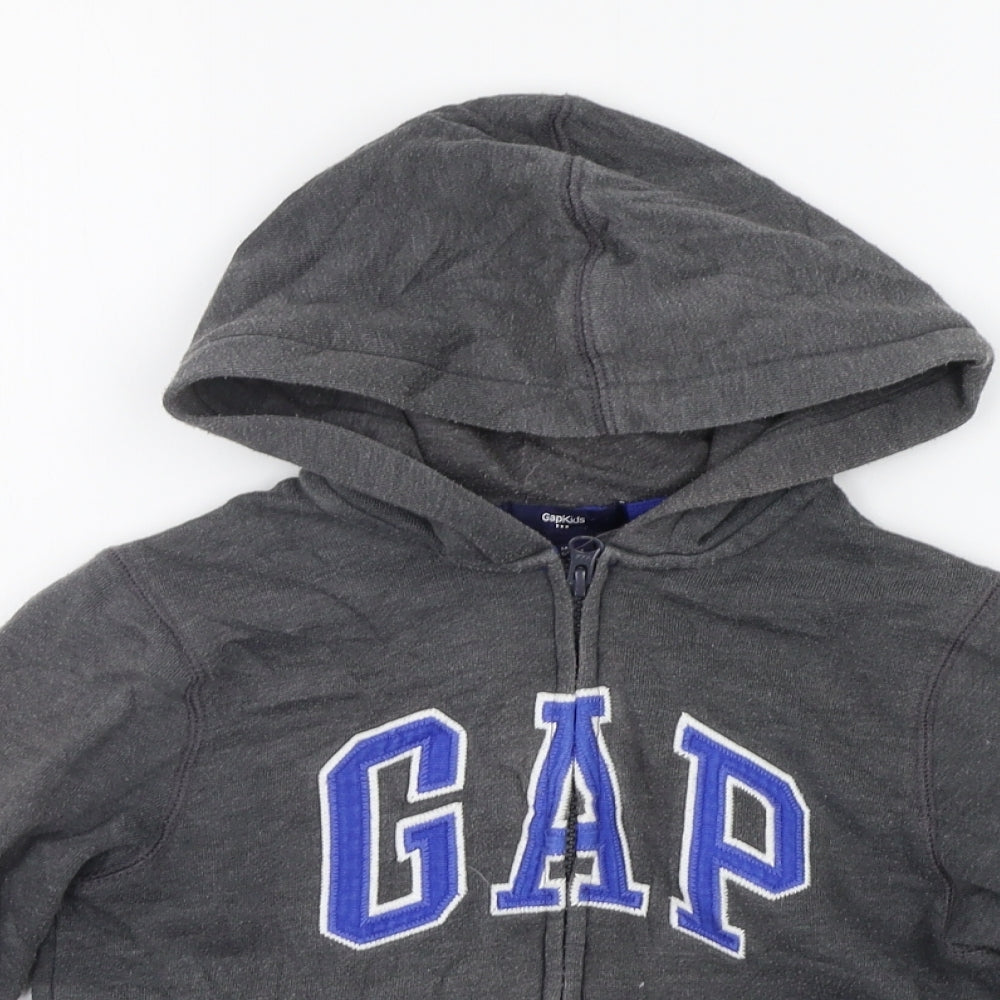 Gap Boys Grey   Full Zip Hoodie Size 6-7 Years