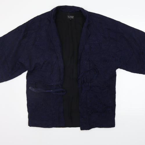 Topshop Womens Blue   Cardigan Jumper Size 6