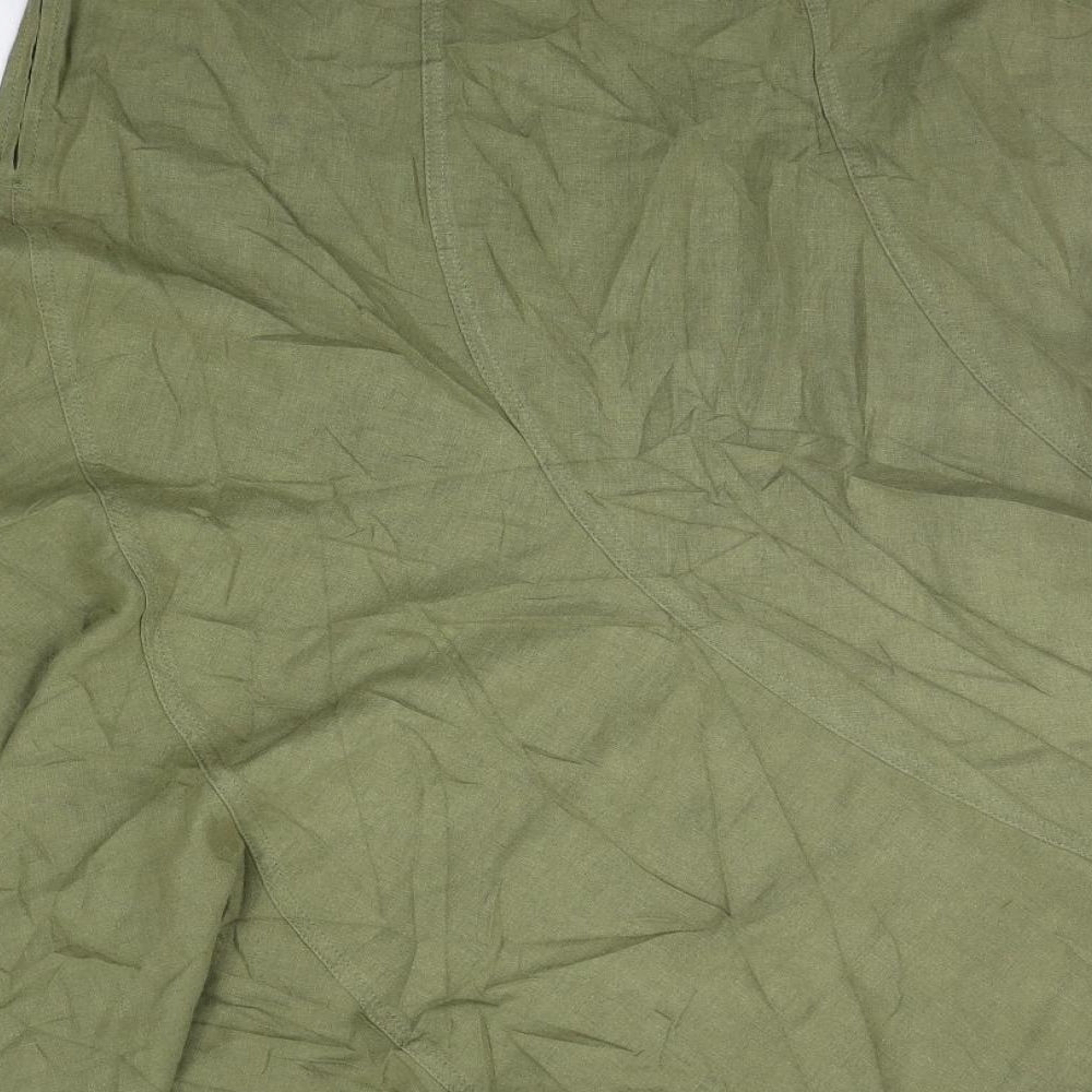 NEXT Womens Gold   A-Line Skirt Size 16