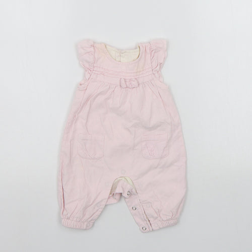 F&F Baby Pink   Babygrow One-Piece Size 0-3 Months