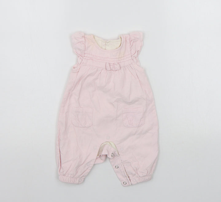 F&F Baby Pink Babygrow One-Piece Size 0-3 Months