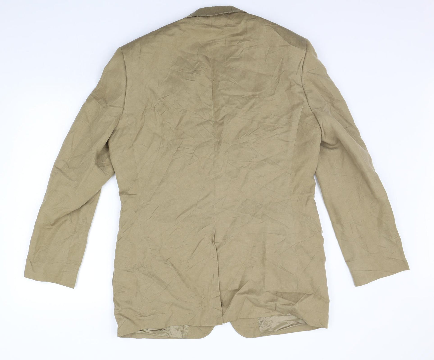 Marks and Spencer Mens Beige   Jacket Suit Jacket Size S