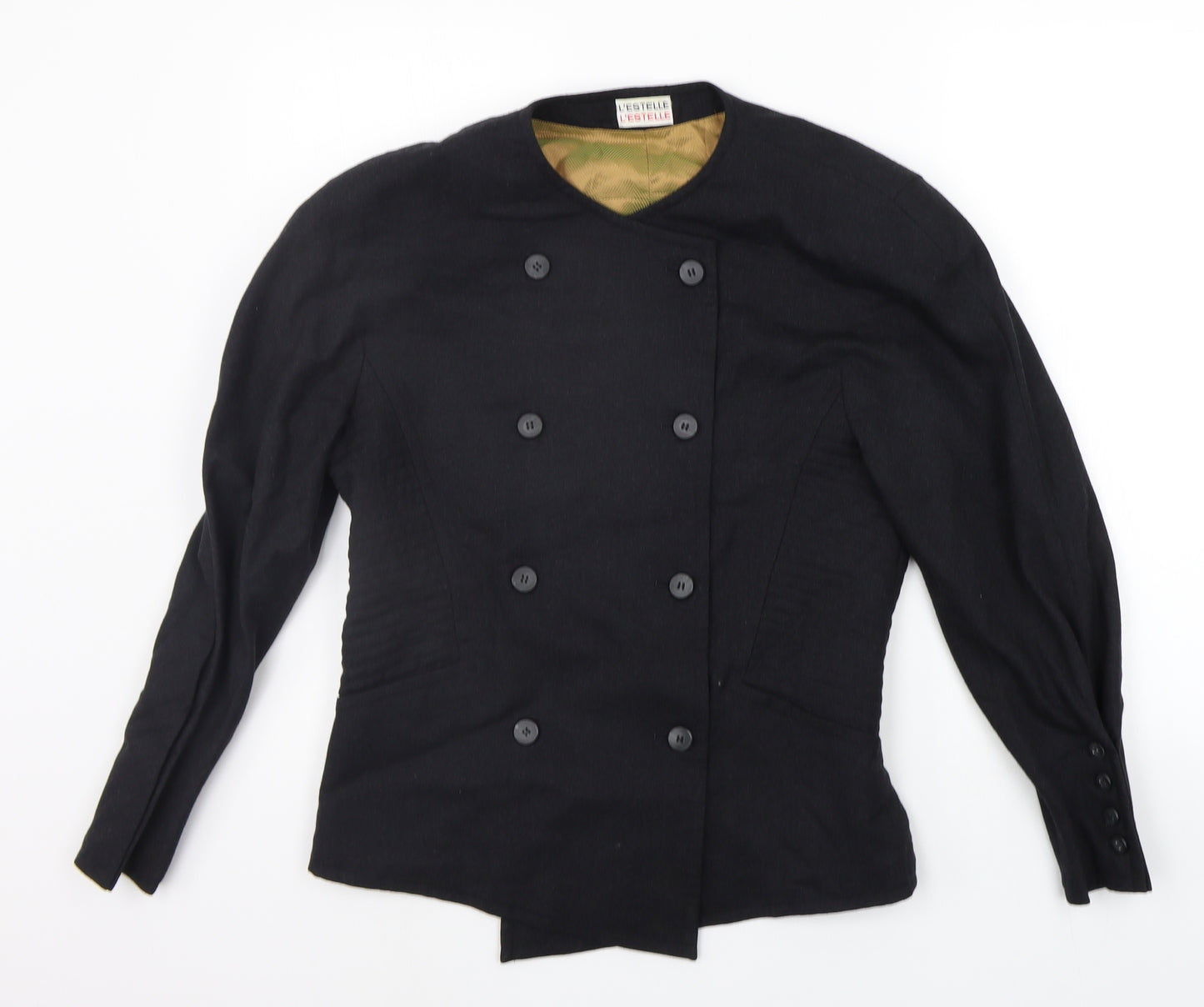 L'ESTELLE Womens Grey   Jacket Blazer Size 8