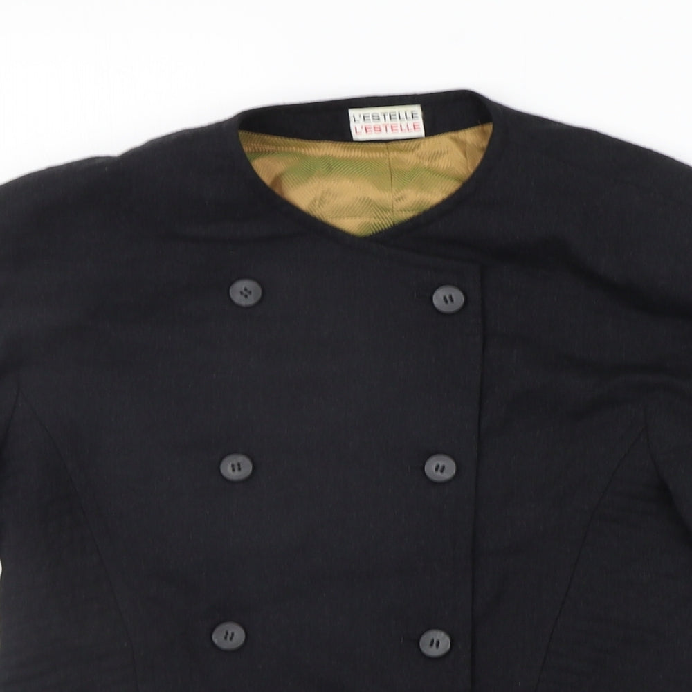 L'ESTELLE Womens Grey   Jacket Blazer Size 8