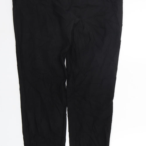 Dalia Womens Black   Trousers  Size 14 L24 in