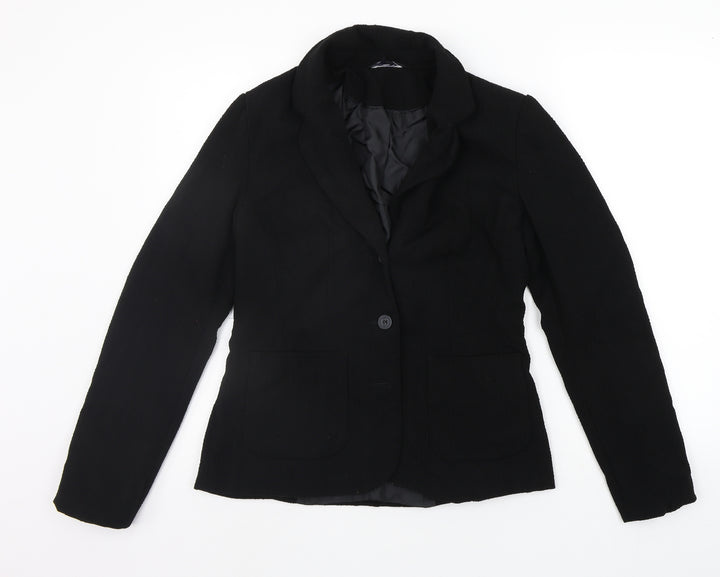 Atmosphere Womens Black   Jacket Coat Size 12