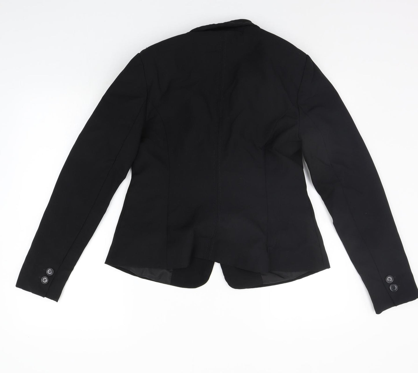 Primark Womens Black   Jacket Suit Jacket Size 12