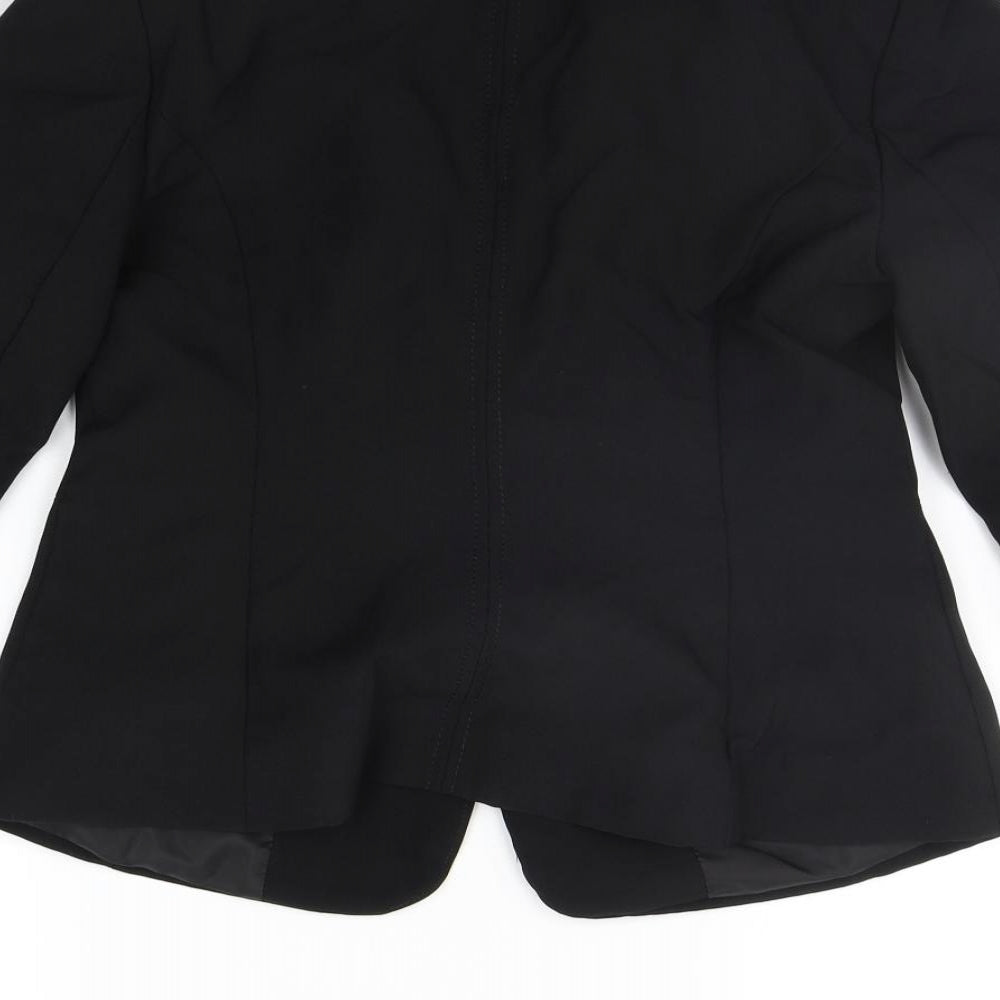 Primark Womens Black   Jacket Suit Jacket Size 12