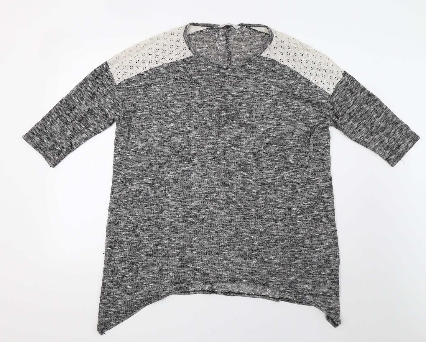 George Womens Grey   Pullover Sweatshirt Size 14