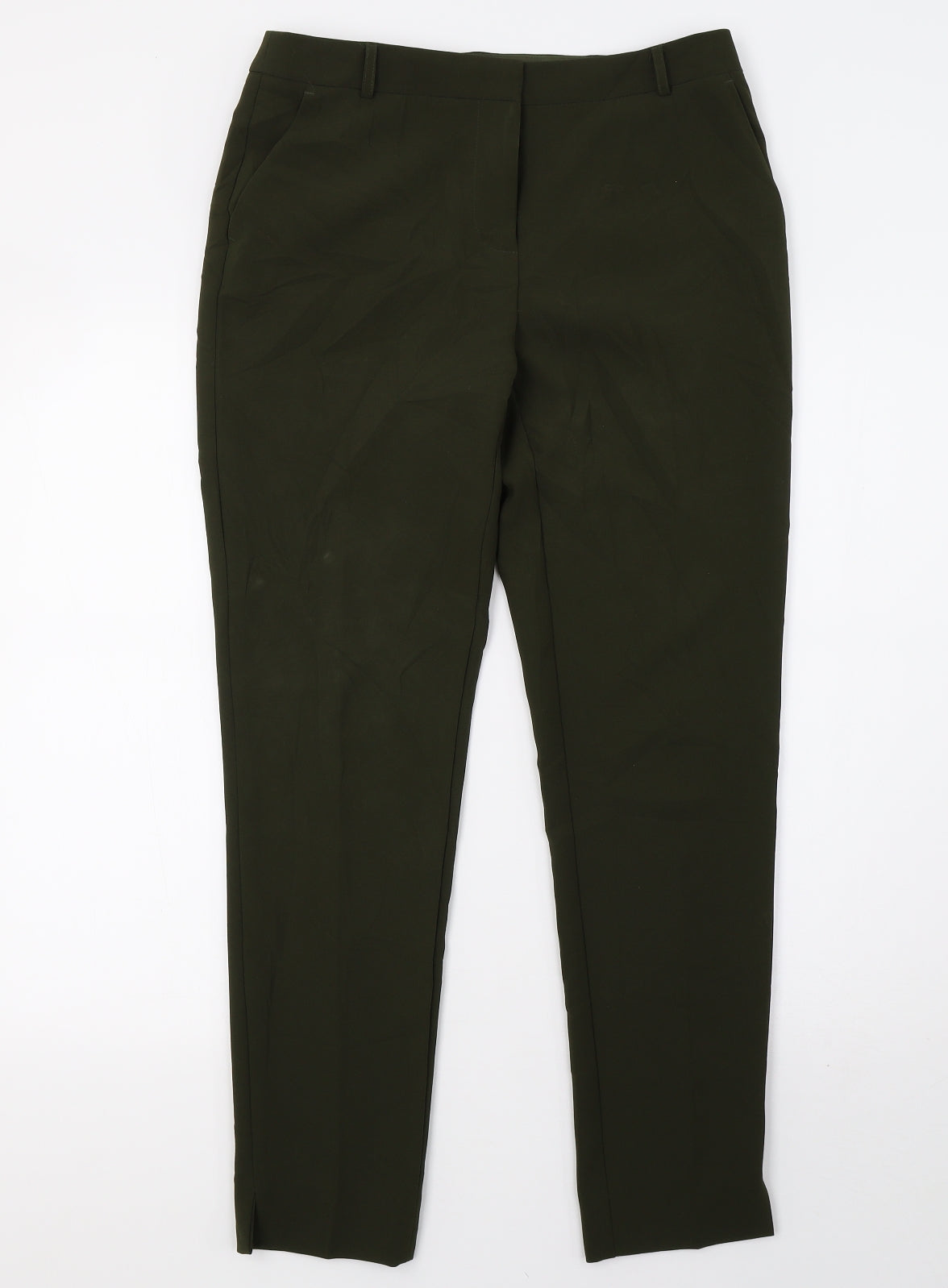 Warehouse Womens Green   Trousers  Size 8 L30 in