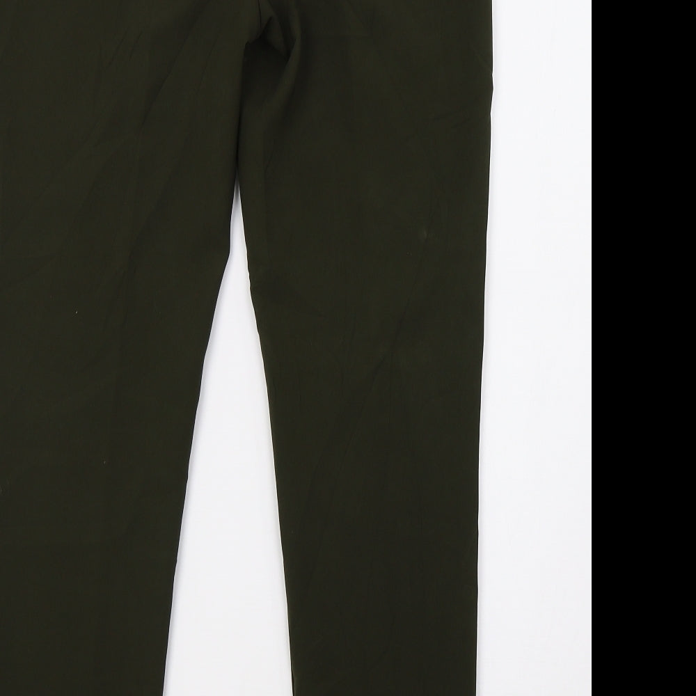 Warehouse Womens Green   Trousers  Size 8 L30 in