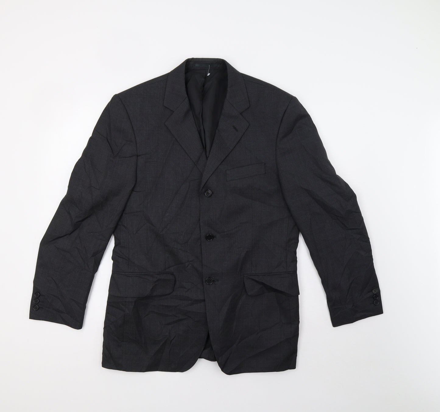 Burton Mens Grey   Jacket Blazer Size 38