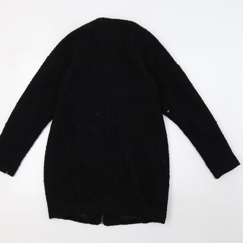 Primark Womens Black  Knit Jacket  Size 8