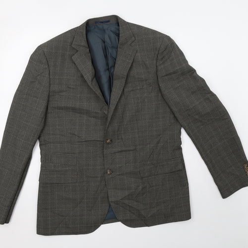 F&F Mens Grey Check  Jacket Blazer