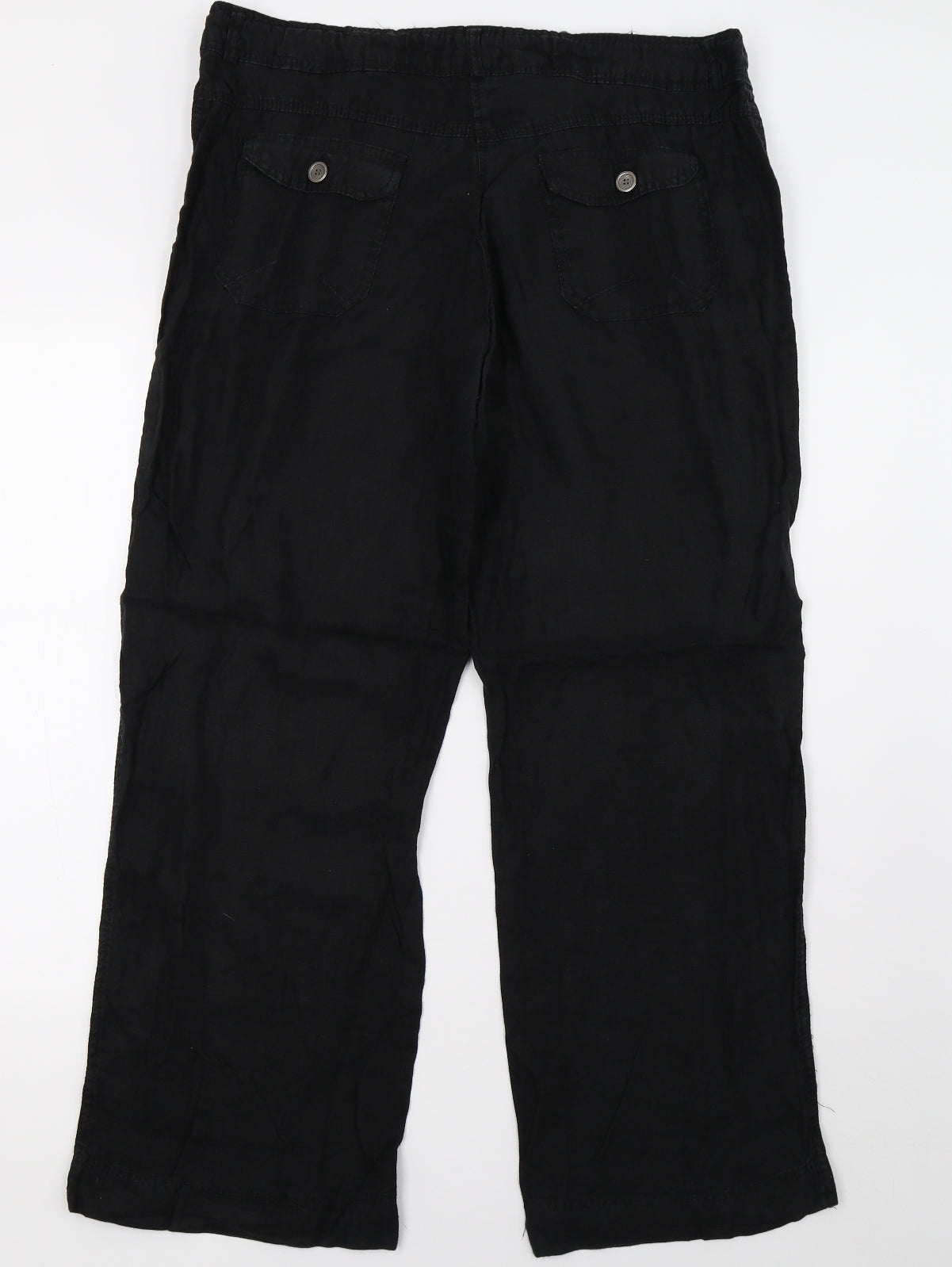 Primark Womens Black   Trousers  Size 16 L31 in