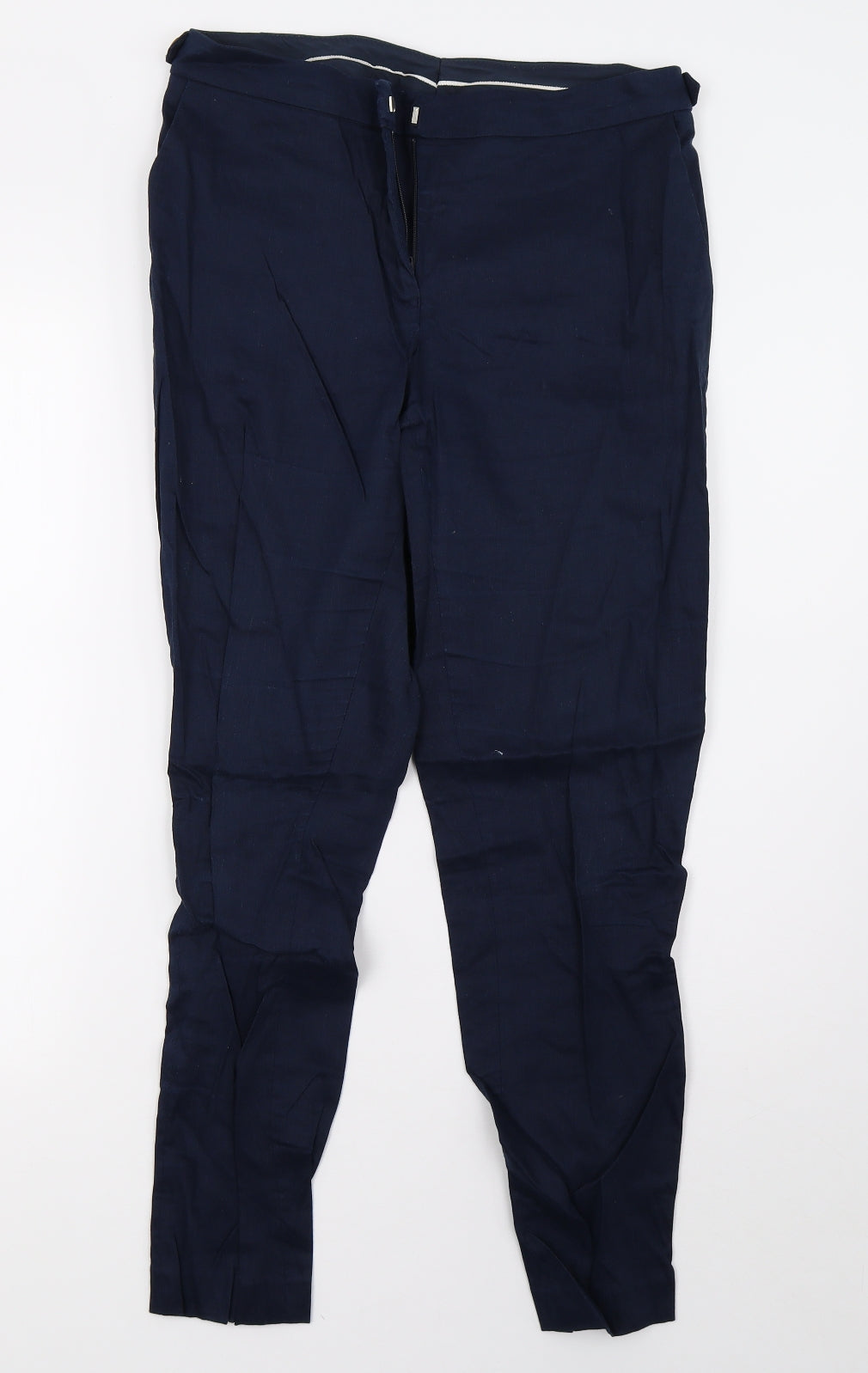 Preworn Womens Blue   Trousers  Size 12 L30 in
