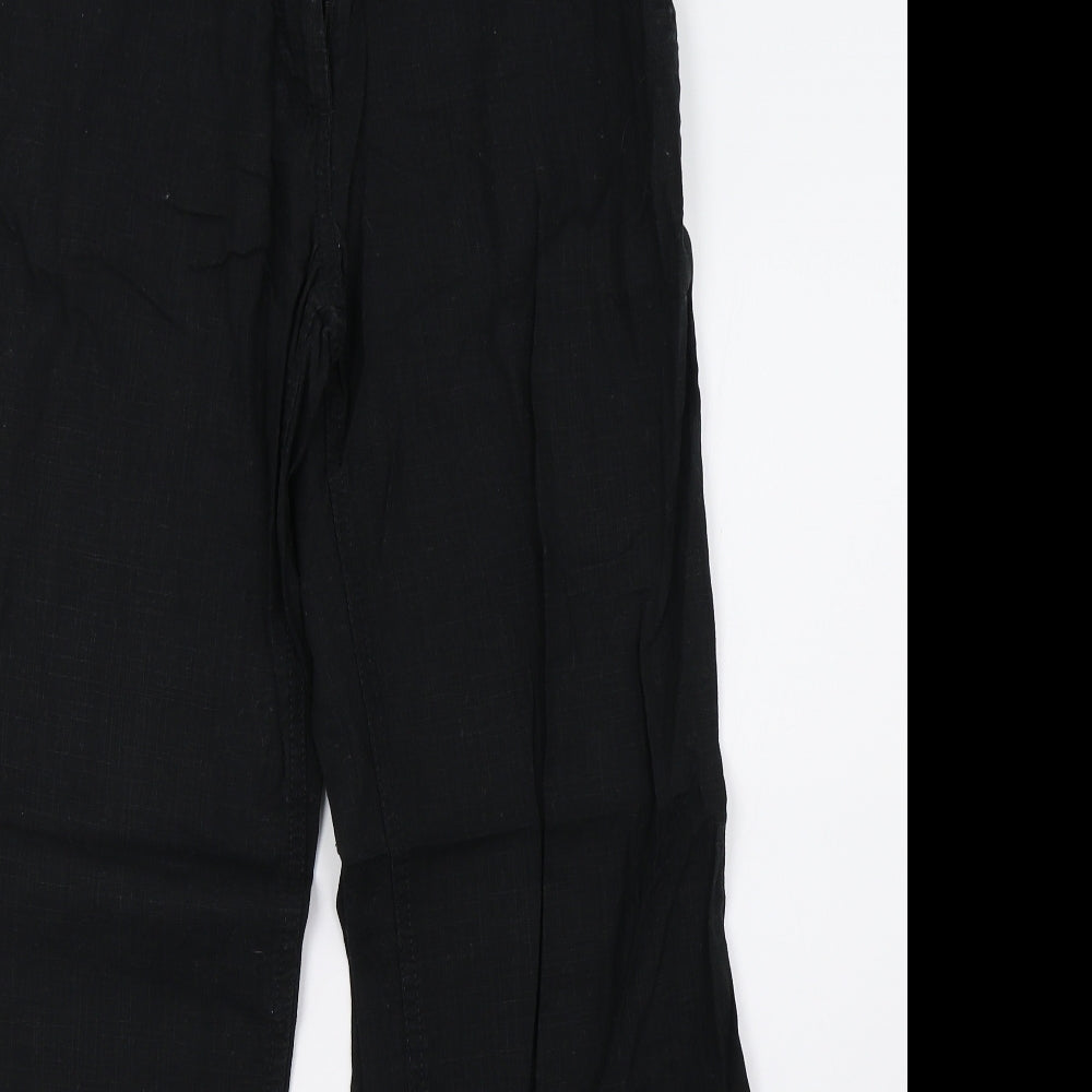 NEXT Womens Black   Trousers  Size 12 L29 in
