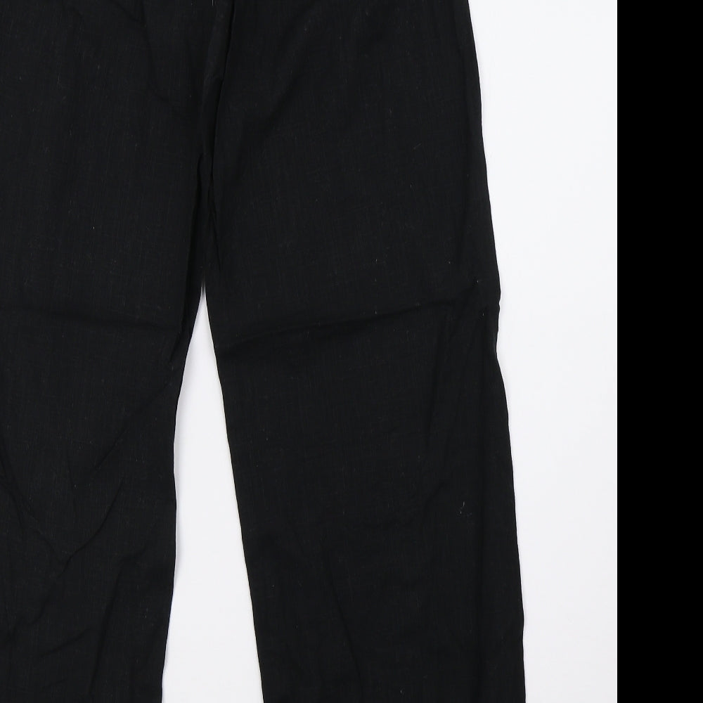 NEXT Womens Black   Trousers  Size 12 L29 in