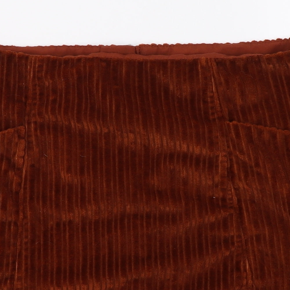 George Womens Brown   A-Line Skirt Size 10