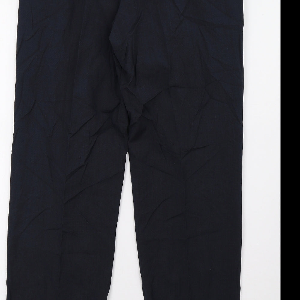 Marks and Spencer Mens Blue   Trousers  Size 32 L31 in