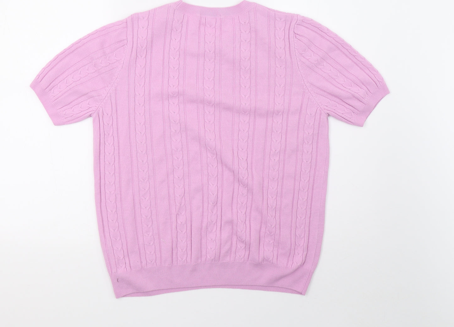 Sainsburys Womens Purple  Knit Basic T-Shirt Size 14