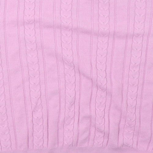 Sainsburys Womens Purple  Knit Basic T-Shirt Size 14