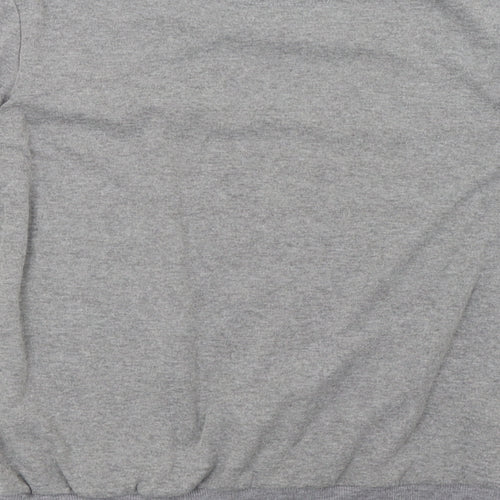 incerun Mens Grey   Pullover Sweatshirt Size S
